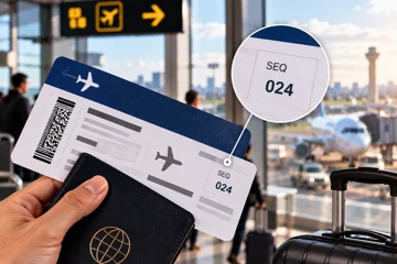 Boarding Pass’te SEQ Ne Demek? Sequence Number Nedir ve Ne İşe Yarar?