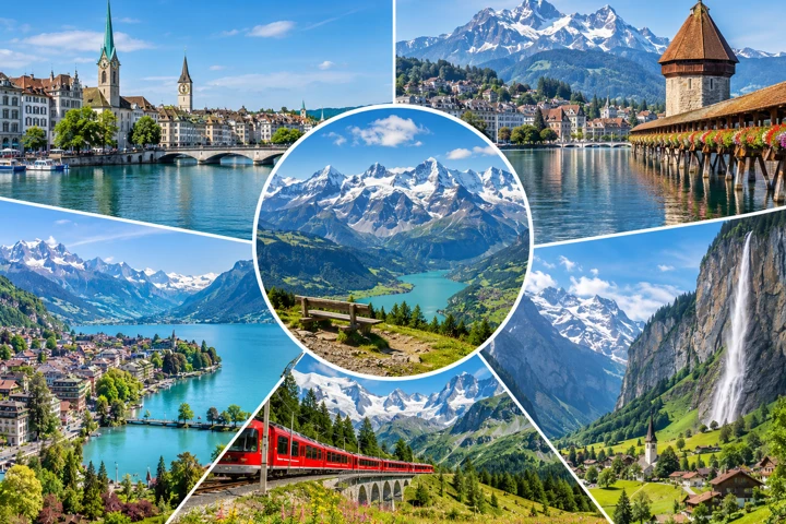 İsviçre Gezi Rehberi: Zürih, Luzern, Interlaken, Lauterbrunnen ve Alp Rotası