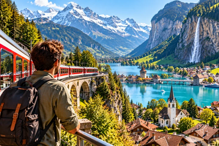 Trenle İsviçre Nasıl Gezilir? Zürih, Luzern, Interlaken ve Lauterbrunnen İçin 5 Günlük Tren Rotası