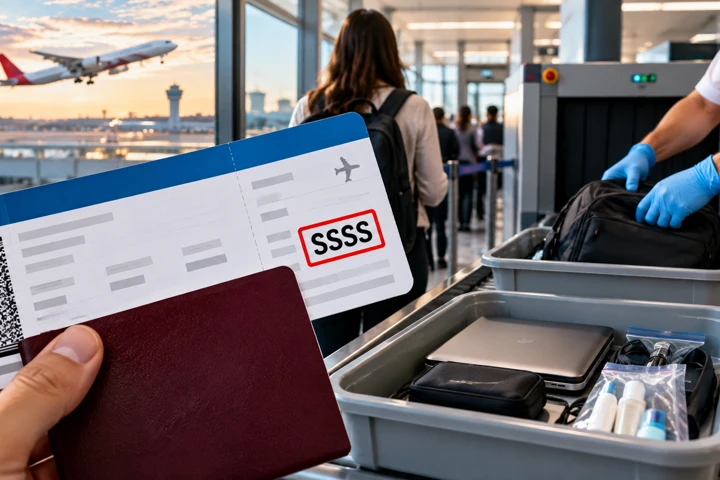 Boarding Pass’te SSSS Ne Demek? Ek Güvenlik Kontrolünde Ne Olur?