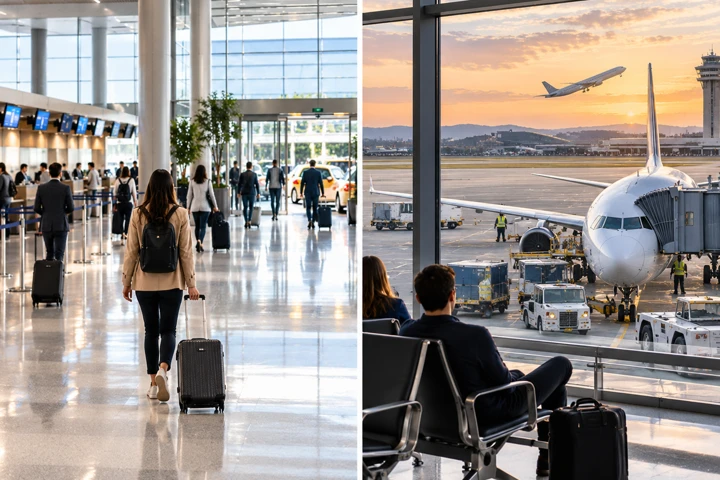 Havalimanında Airside ve Landside Ne Demek? Güvenlikten Sonra Dışarı Çıkılır Mı?