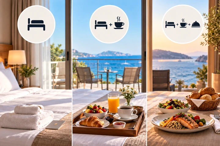 Otel Rezervasyonunda Room Only, Bed & Breakfast ve Half Board Ne Demek?